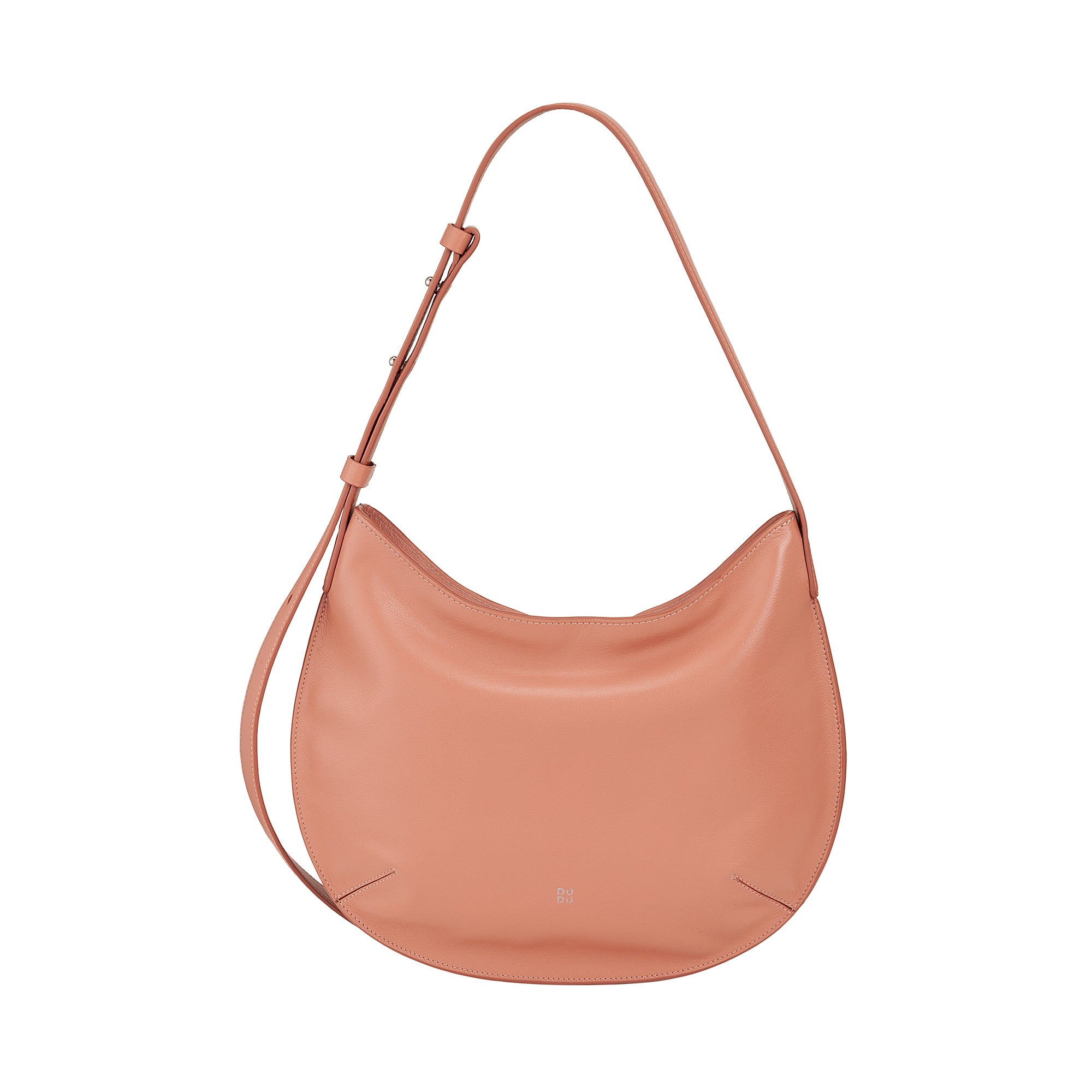 DUDU Borsa A Spalla Morbida Donna Media In Vera Pelle Borsa Hobo Con dudu-borsa-a-spalla-morbida-donna-media-in-vera-pelle-borsa-hobo-con