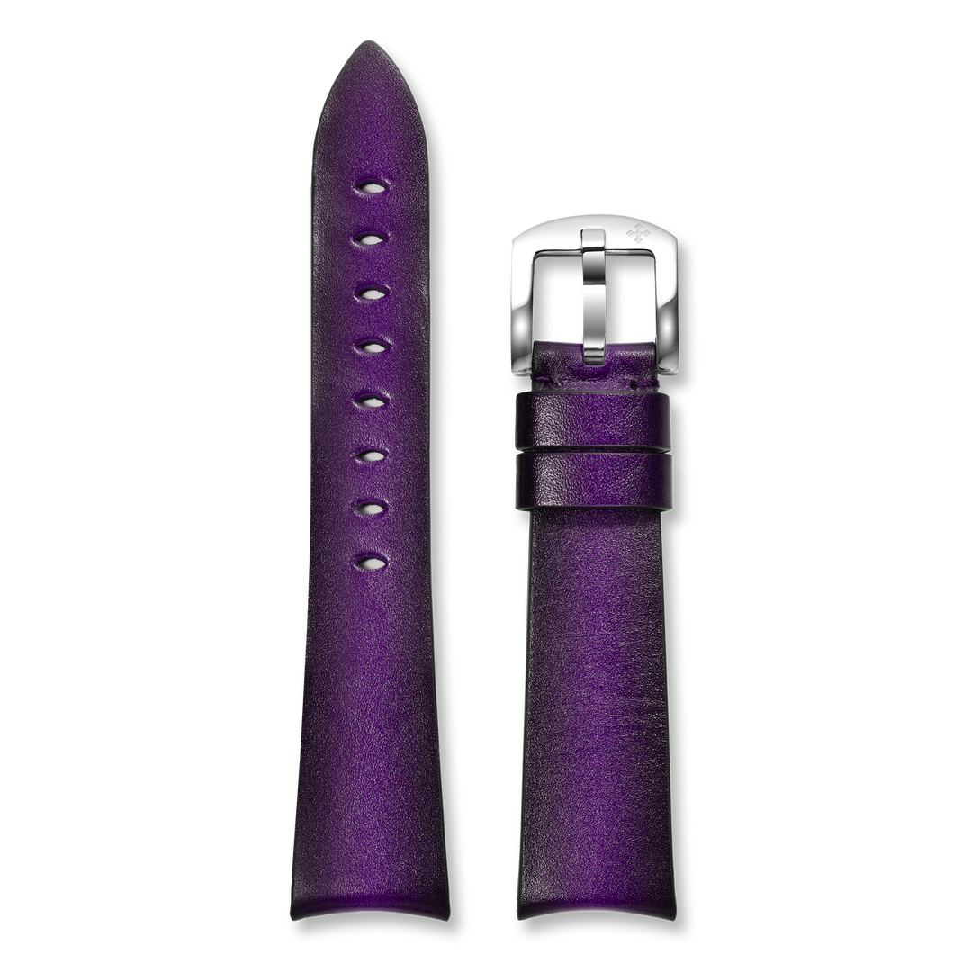 Correia de couro Fumè roxo Venezianico 20mm
