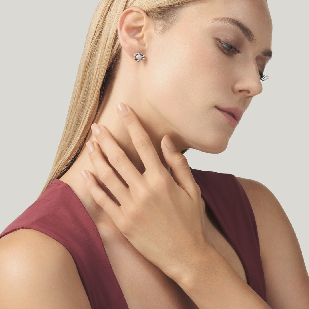 Pendientes Giovanni Raspini Blossom Mini plata 12490