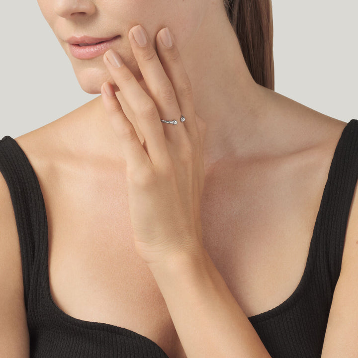 Giovanni Raspini Axis Ring Small silver 12497