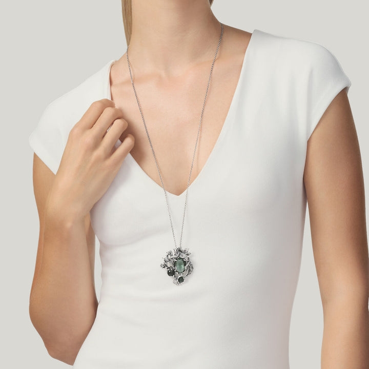 Giovanni Raspini Pendente Jungle argento 12505