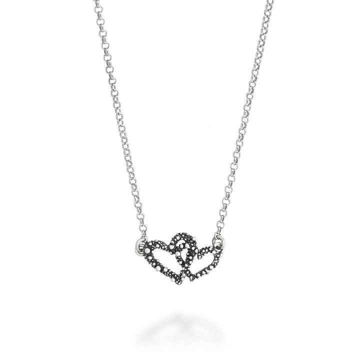 Collier double cœur Giovanni Raspini Collier en argent 925 12610