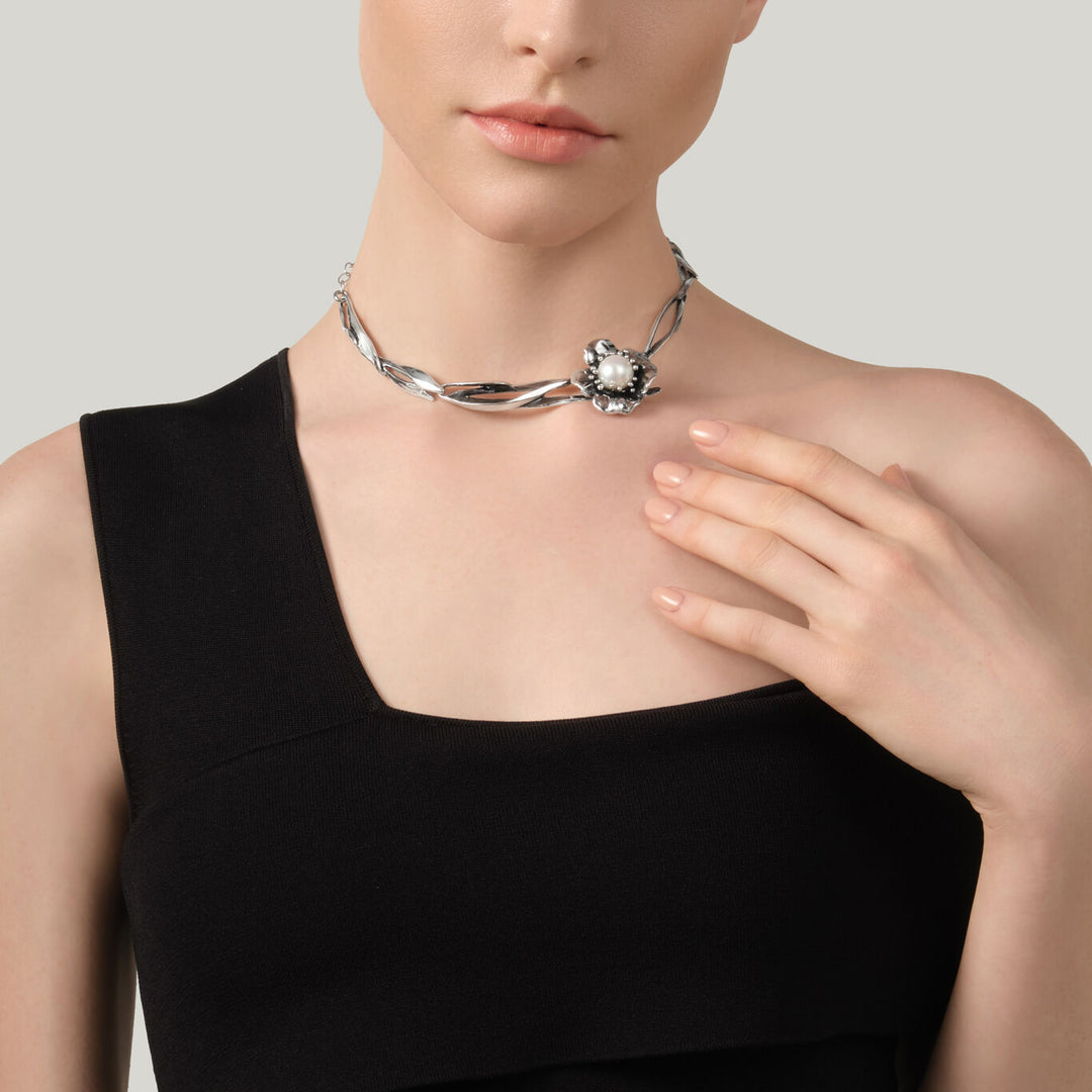 Collier magnolia Giovanni Raspini Collier en argent 925 12631