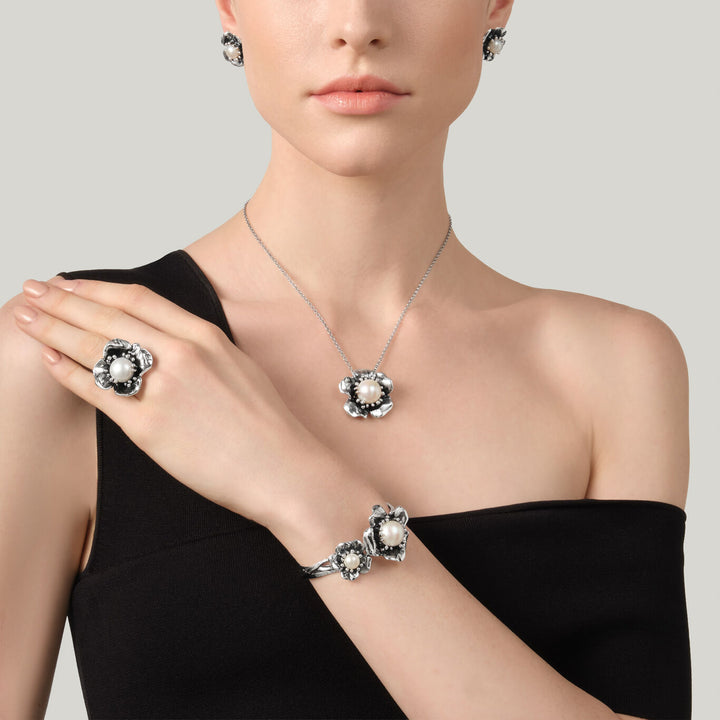 Collier magnolia Giovanni Raspini Collier en argent 925 12631