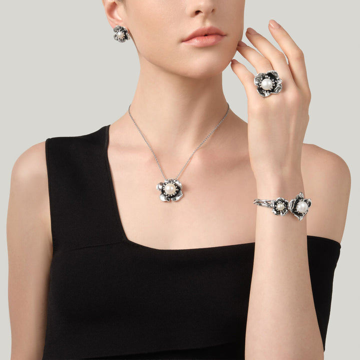 Giovanni Raspini magnolia armbånd 925 sølv armbånd 12637