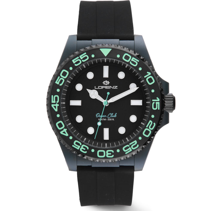 Lorenz Ocean Club Green Turtle watch 40mm Black Quartz 030268dd