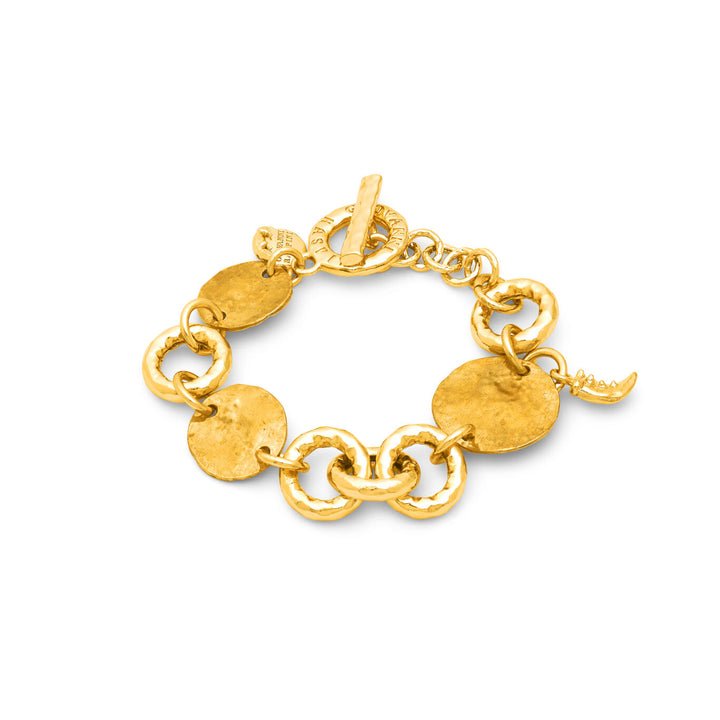 Pulsera Giovanni Raspini Dakota bronce dorado N0010