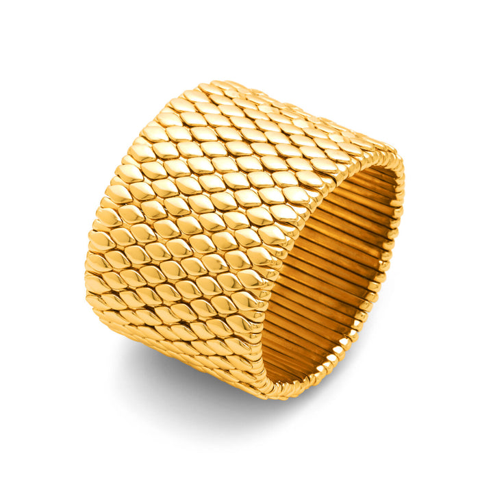 Giovanni Raspini Arizona Bracelet Large gilded bronze N0015