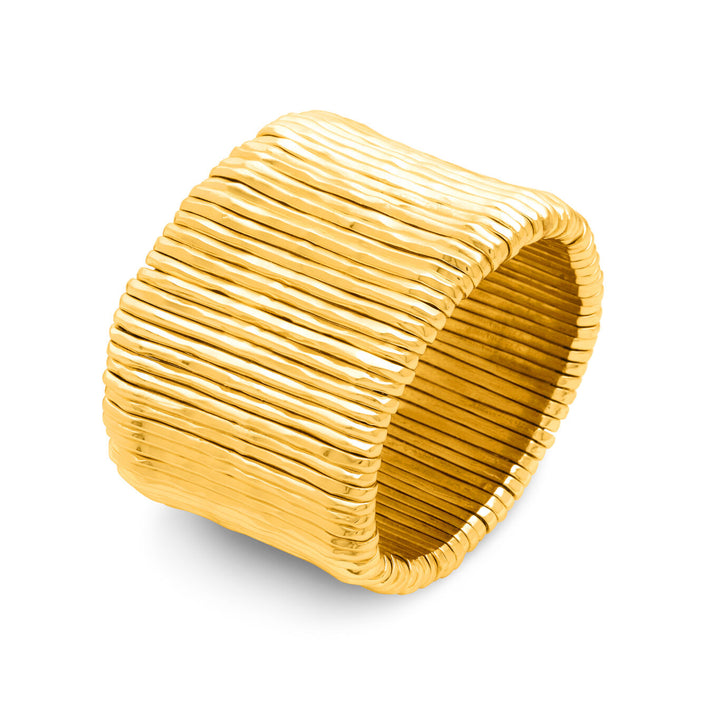 Pulsera Giovanni Raspini Santa Fe Grande bronce dorado N0024