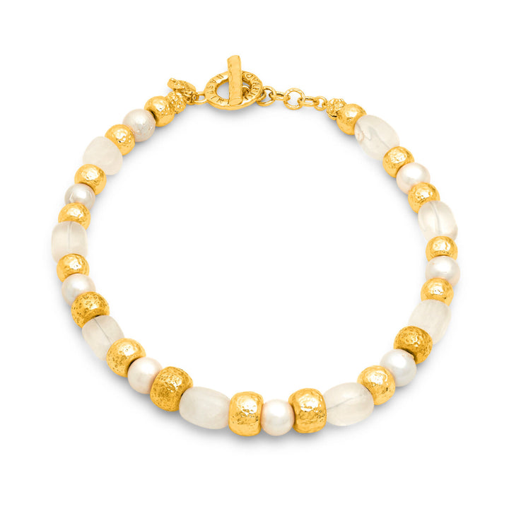 Giovanni Raspini Collana Crystal bronzo dorato N0026