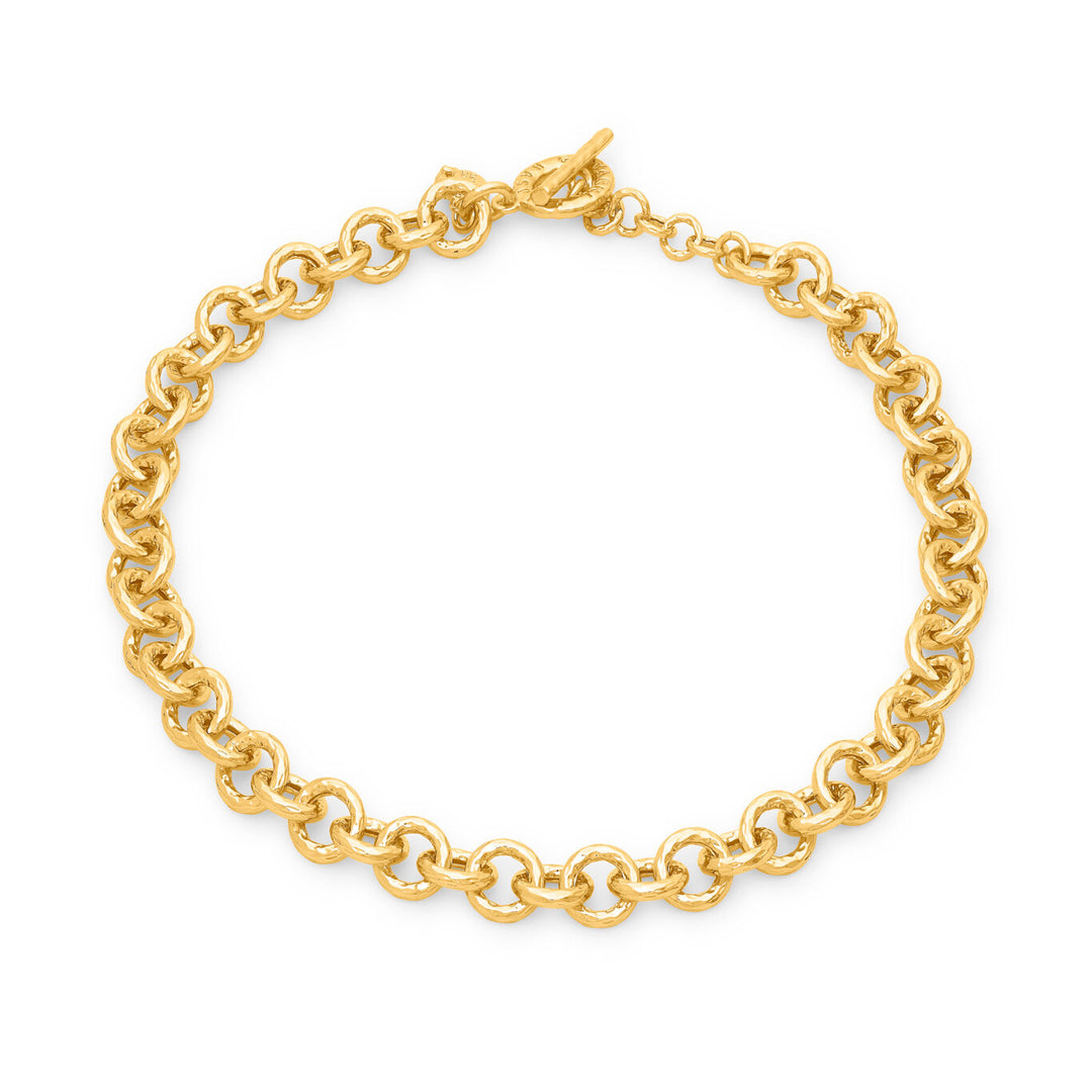 Collier pueblo moyen Giovanni Raspini Collier plaqué or 18 carats N0062