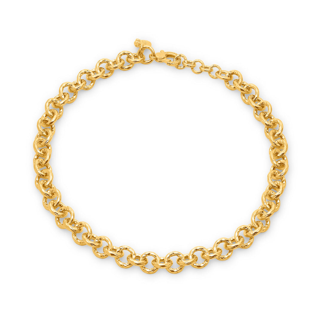 Giovanni Raspini petit collier pueblo collier plaqué or 18 ct N0064