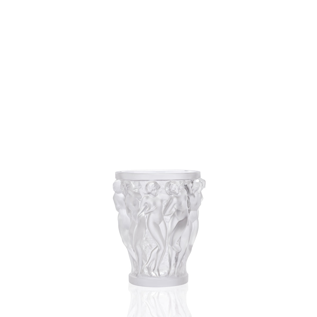 Lalique花瓶Bacchantes無色晶體10547500