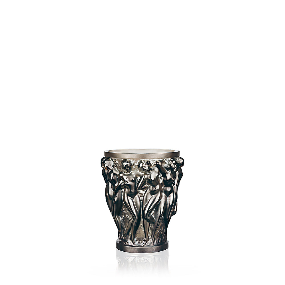 Lalique Vase Bacchantes اللون البرونزي بلورة 10547800