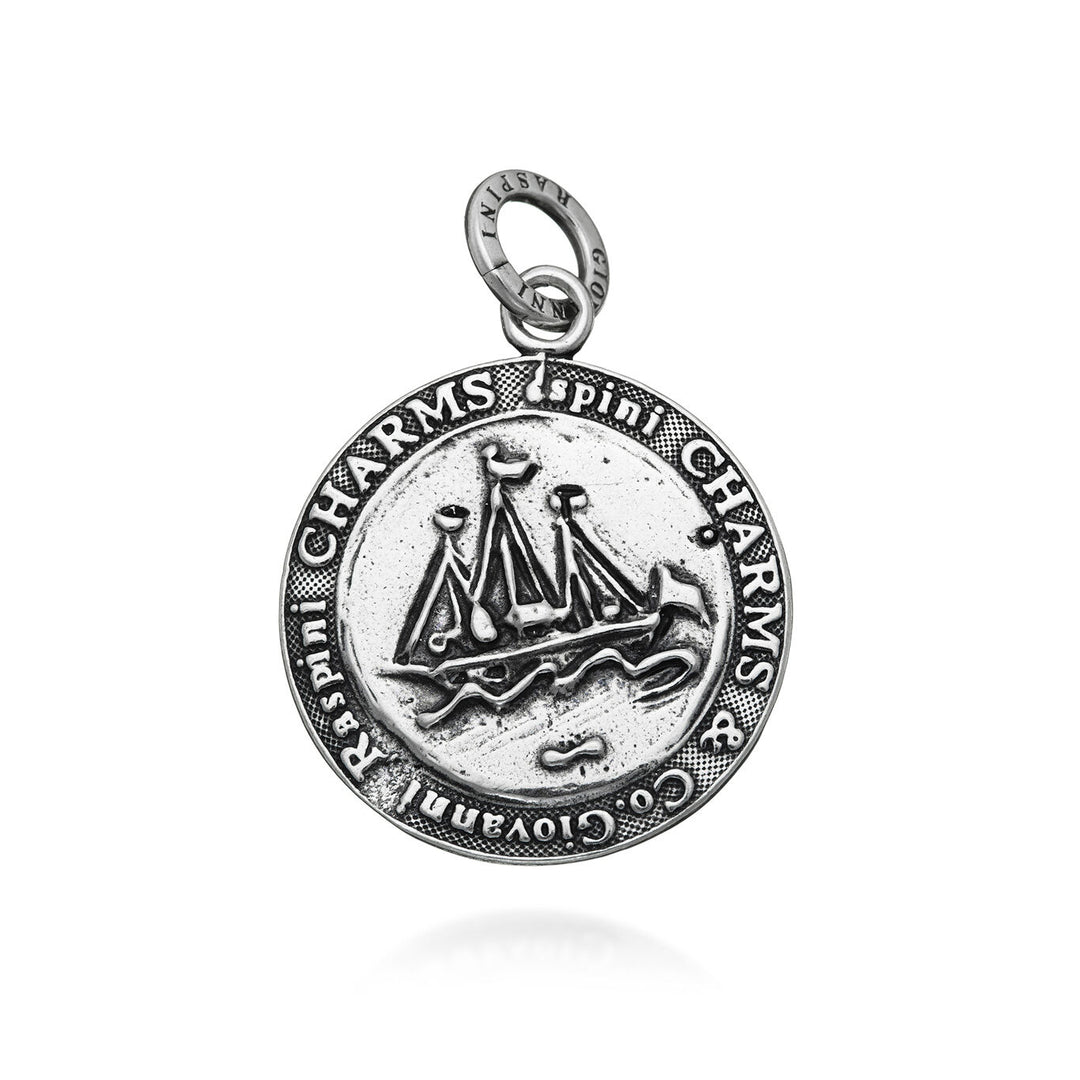 Giovanni Raspini charm moneta veliero Charm in Argento 925 06896