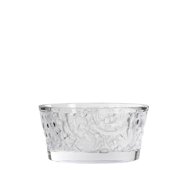 Lalique Bowl Merles et rozijnen Crystal 10732900
