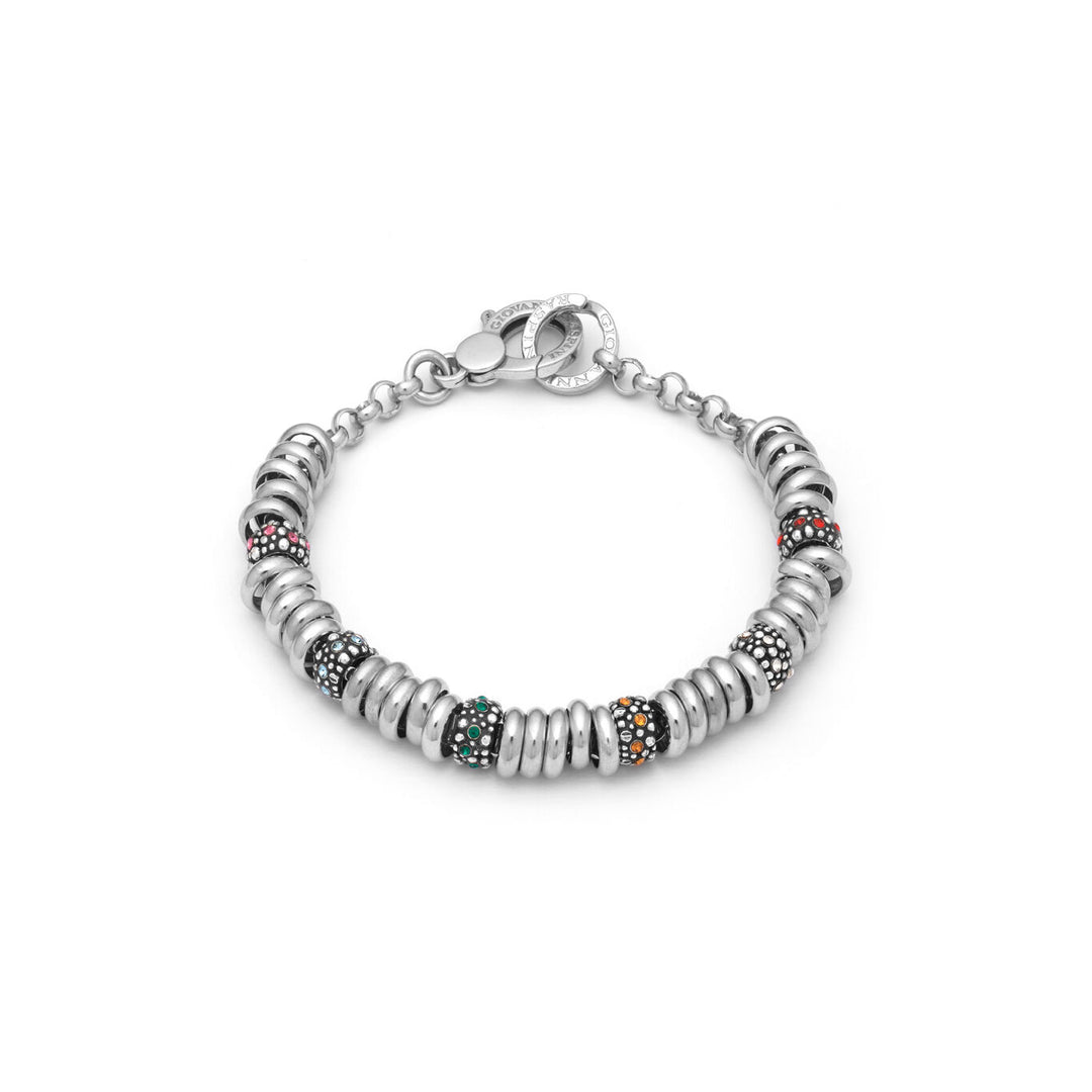 Браслет Giovanni Raspini Beads Кристаллический цвет серебро 925 11983