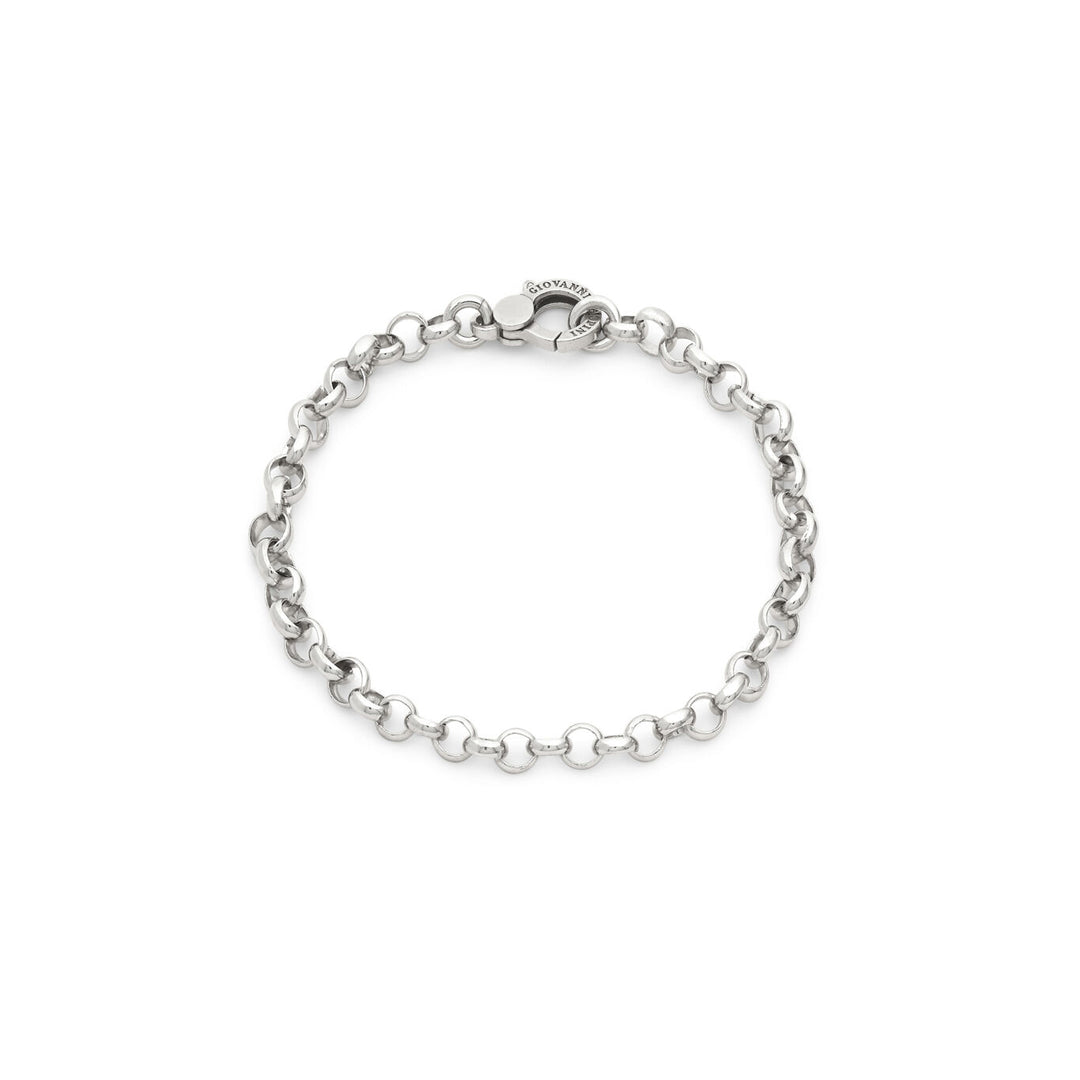 Giovanni Raspini medium rolò armbånd 925 sølvarmbånd 12622