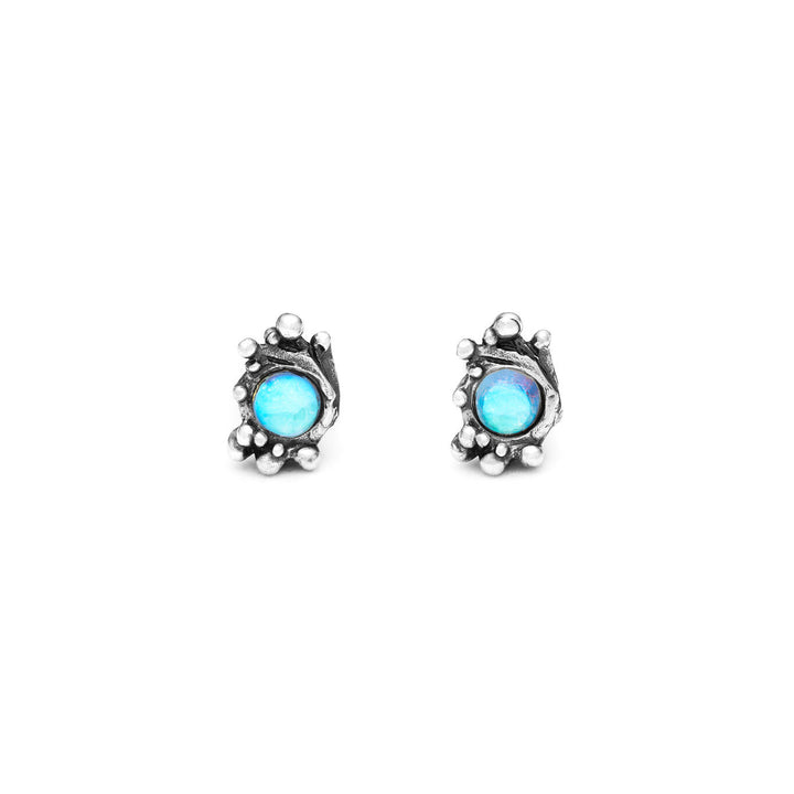 Giovanni Raspini Fireworks earrings mini silver 925 quartz 11820