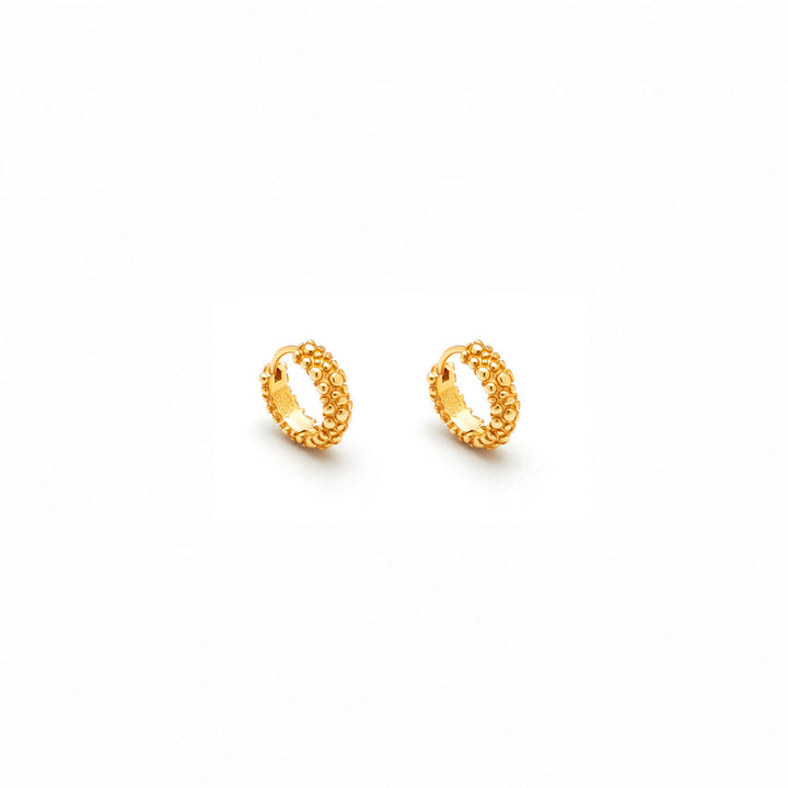 Giovanni Raspini Huggie pearls 925 Huggie Earrings Pvd Gold Gold 18kt 11963