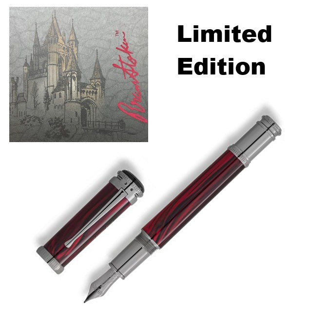 Caneta-tinteiro Montblanc Writers Edition Homage to Bram Stoker Edição limitada ponta M 133418