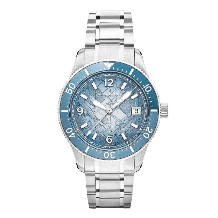 Montblanc Iced Sea Automatic Date Clock 0 Oxygen 38mm Auto Automatic Steel 134022