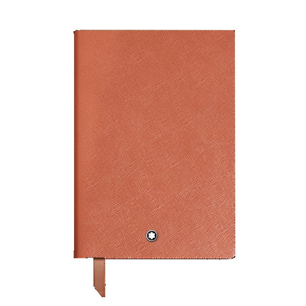 Montblanc notepad #146 striped Sartorial leather cayenne red 134765