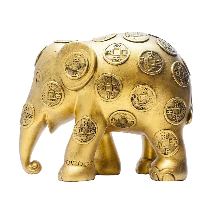 מצעד הפילים Elefante מזל מטבעות 10 ס"מ מהדורה מוגבלת 3500 מטבעות מזל 10