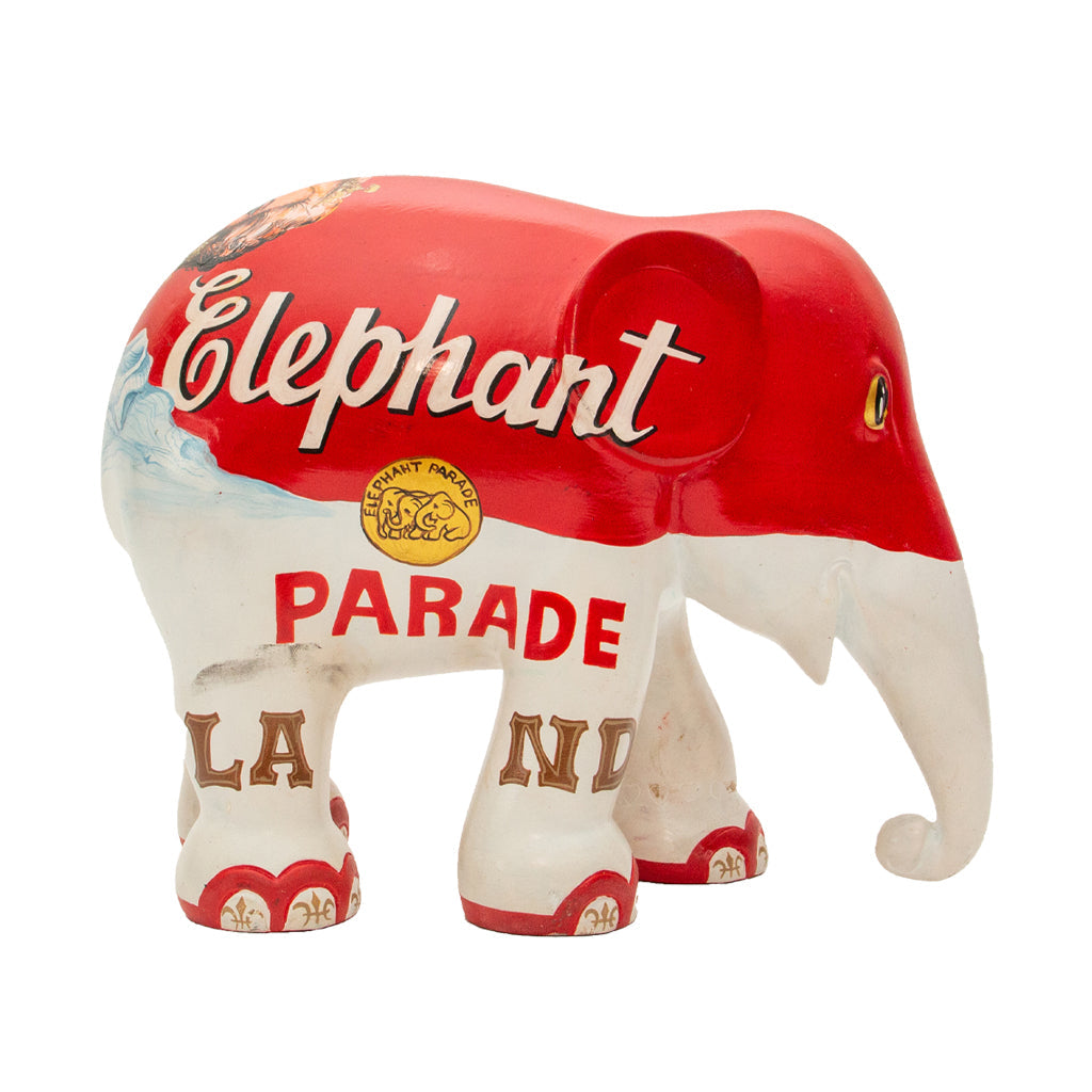 코끼리 퍼레이드 코끼리 팝 아트 15cm 한정판 3000 코끼리 팝 아트 15