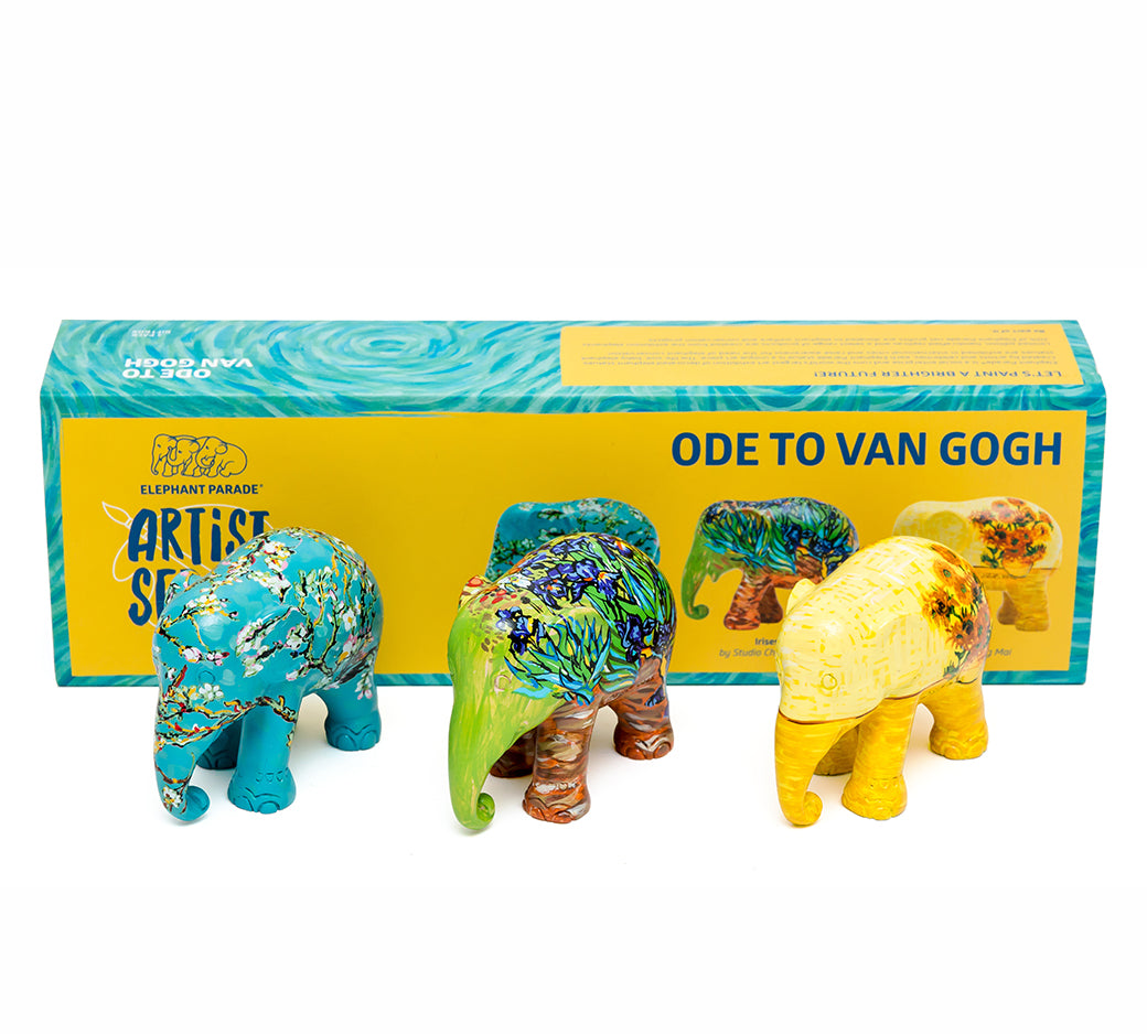 Paráid Eilifint Multipack Ode Eilifint go Van Gogh - Blossoms Almond + Irises + Sunflowers Multipack Ode go Van Gogh