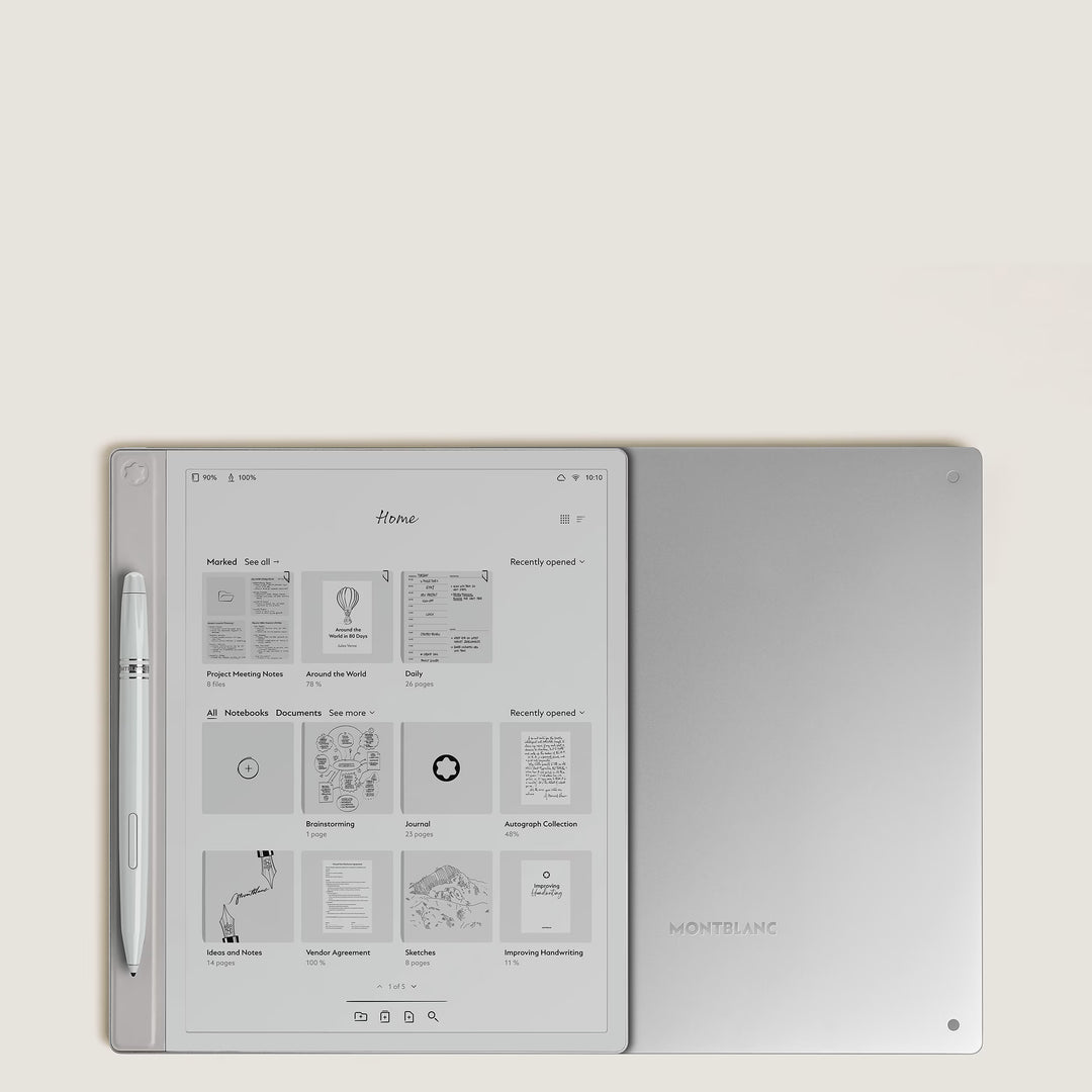 Montblanc Digital Paper Silver 135012