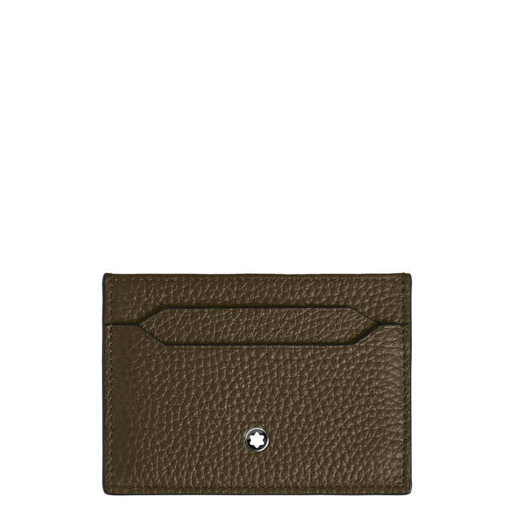 Montblanc Card 5 Kaki 220219 compartments