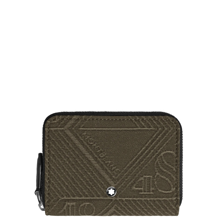 Montblanc with zipper 2 Mini 4810 Kaki green 220263 compartments