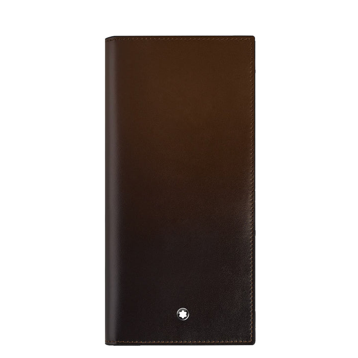 Montblanc wallet 14 Meisterstück compartments, pocket with shaded zipper 220318