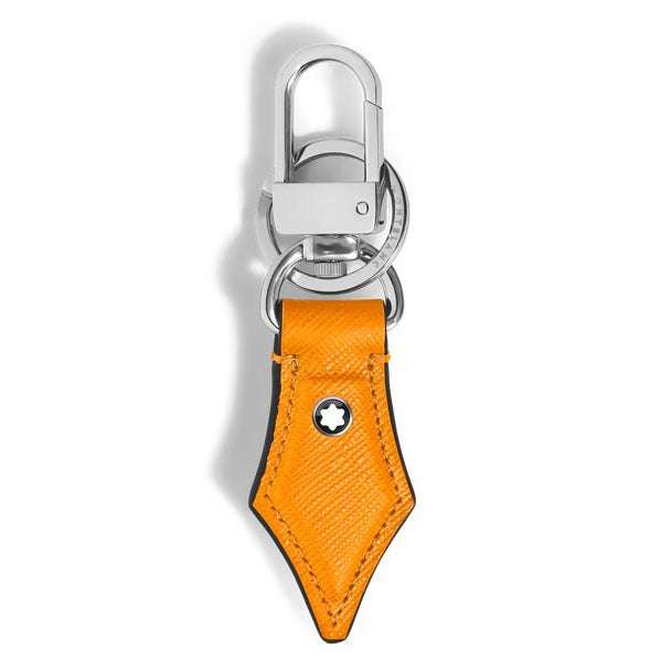 Montblanc spetsformad nyckelring i Sartorial saffransläder 221512