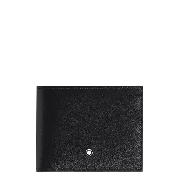 Montblanc portafoglio 6 tasche pelle Meisterstück 223135