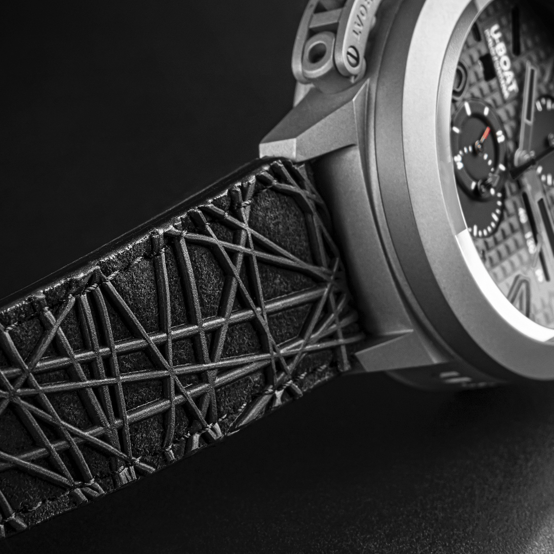 U-BOAT ウォッチ クラシック 45 チタン タングステングレー 45mm グレー 自動巻き チタン 3002