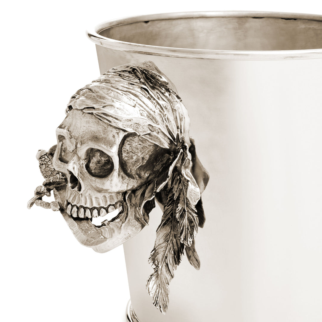 Giovanni Raspini Champagne Jack Bucket - Găleată pentru șampanie din bronz alb - B0156