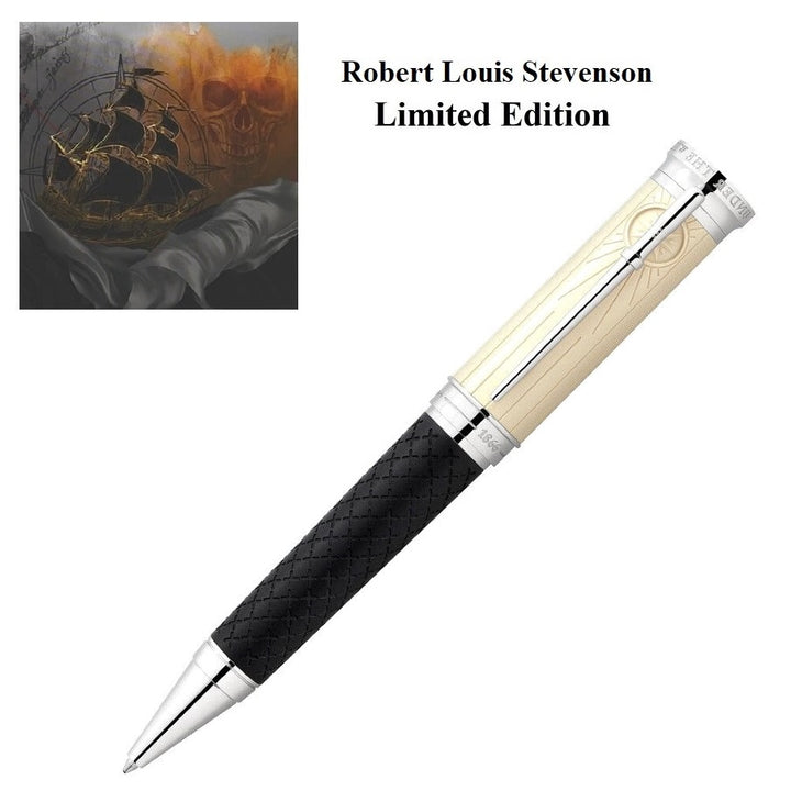 Montblanc Sphere Pen Writers Edition致敬Robert Lobert Lous Stevenson Limited Edition 129419