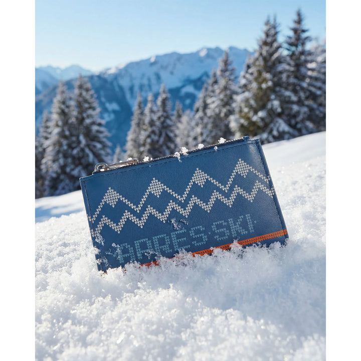 DUDU Porte-cartes de crédit en cuir pour hommes et femmes, petit portefeuille après-ski fin, 4 porte-cartes, porte-monnaie zippé