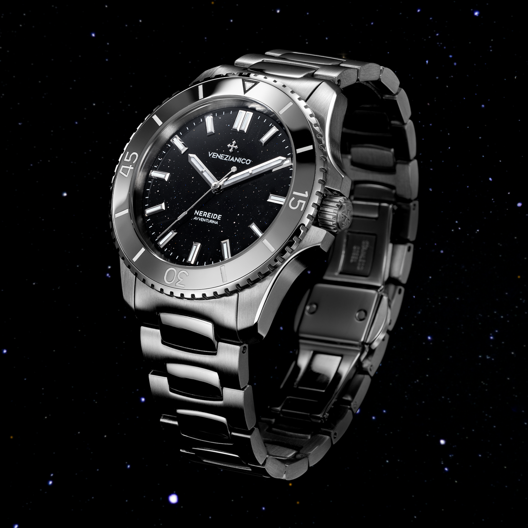 Venezianic Nereide adventurine black - 3121550C