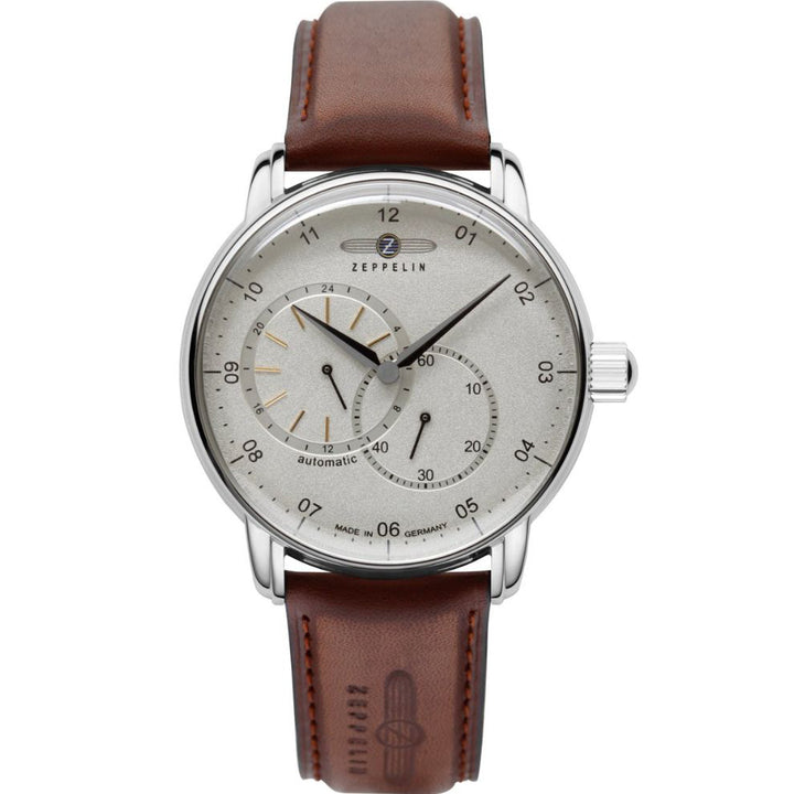 Zeppelin New Captain's Line 43mm Automatic Silver Steel 8662-1