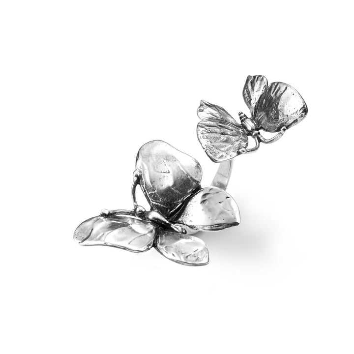 Giovanni Raspini Dos mariposas plateadas 925 9800