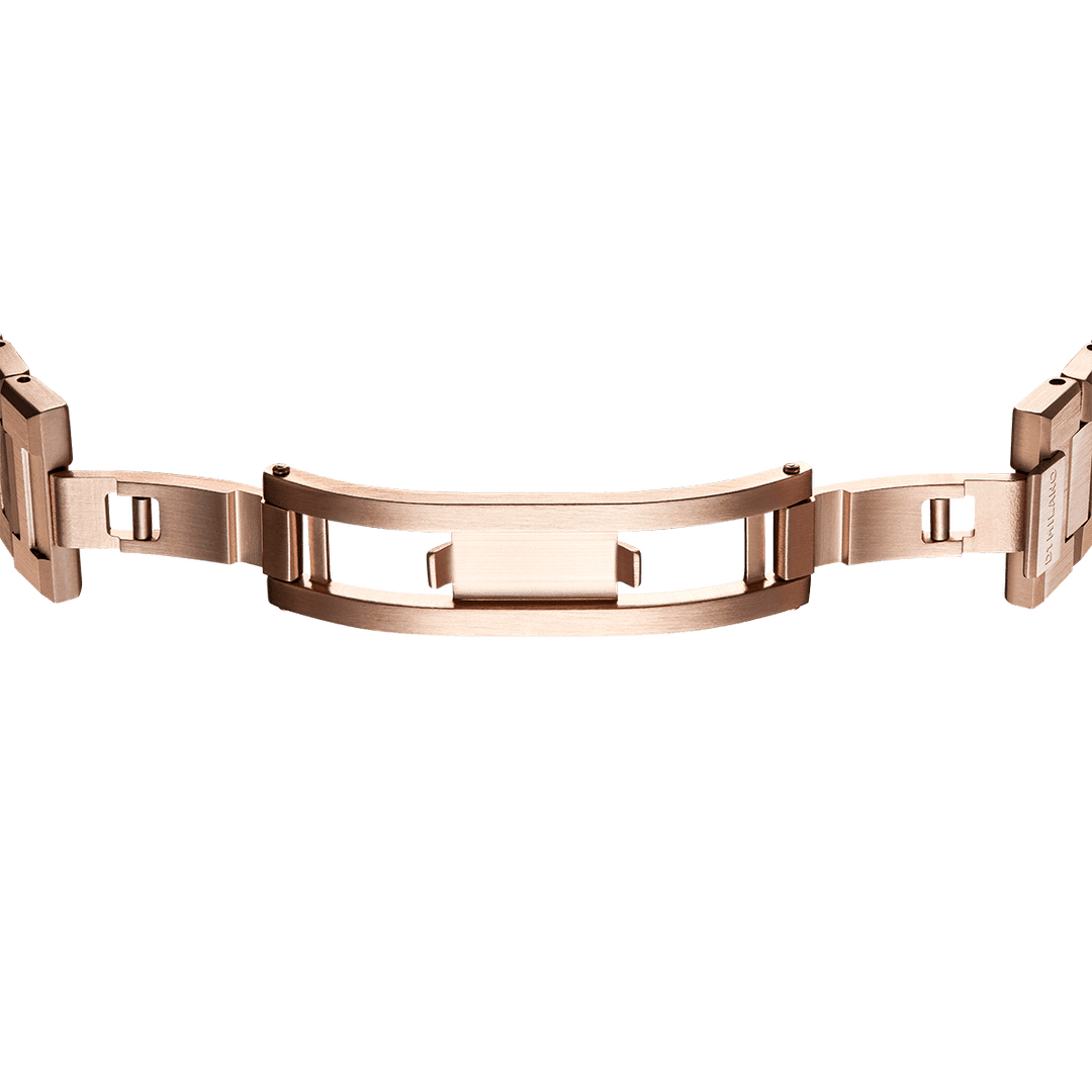 D1 Milano Rose Gold Ultra Thin Watch 40mm D1-SP-UT40BR03