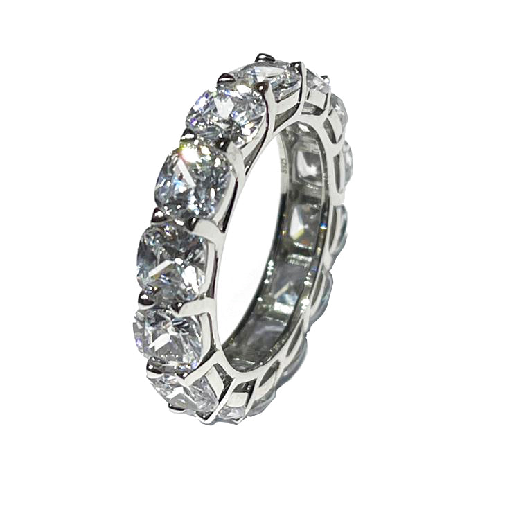 AP Coral Girodito Hollywood Ring Diva Style 925 Dokončení krychlového zirkonia Finition AN593LBN