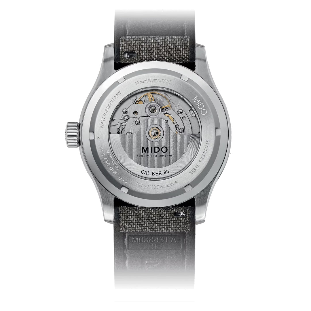 Mido orologio Multifort M 42mm grigio automatico acciaio M038.430.17.081.00