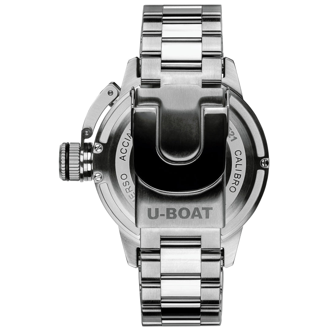 U-BOAT orologio Sommerso Ceramic Green/MT 46mm bordeaux automatico acciaio 9520/MT