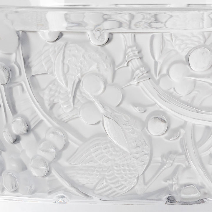 Lalique Bowl Merles et Rosinen Crystal 10732900