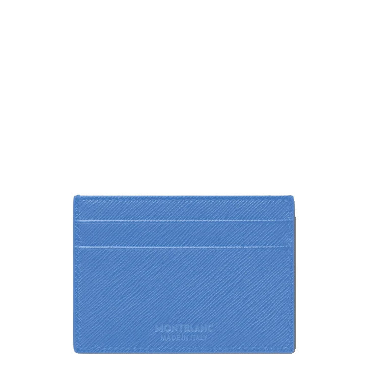 Montblanc Card Card 5 Sartorial Dusty Blue 198245コンパートメント
