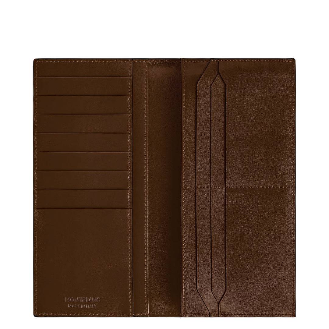 Montblanc wallet 14 Meisterstück compartments, pocket with shaded zipper 220318